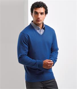 Premier Knitted V Neck Sweater